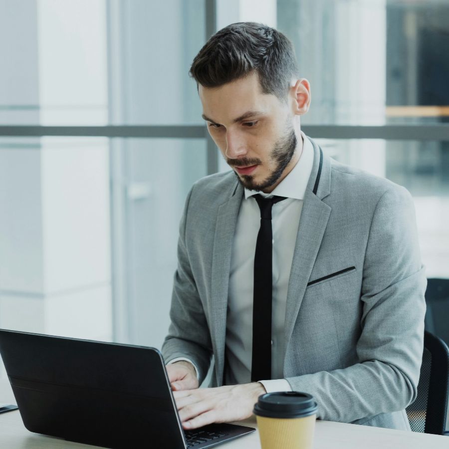 Secure client hub login page for Zoho portal access to projects, documents, updates, and account information.